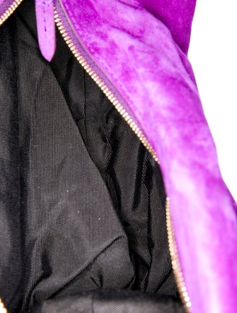 Khaite Suede Top Handle Bag