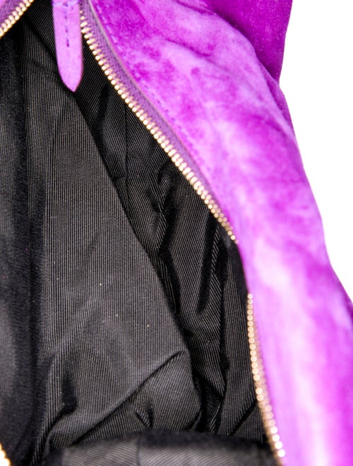 Khaite Suede Top Handle Bag