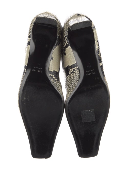 Khaite Snakeskin Animal Print Boots