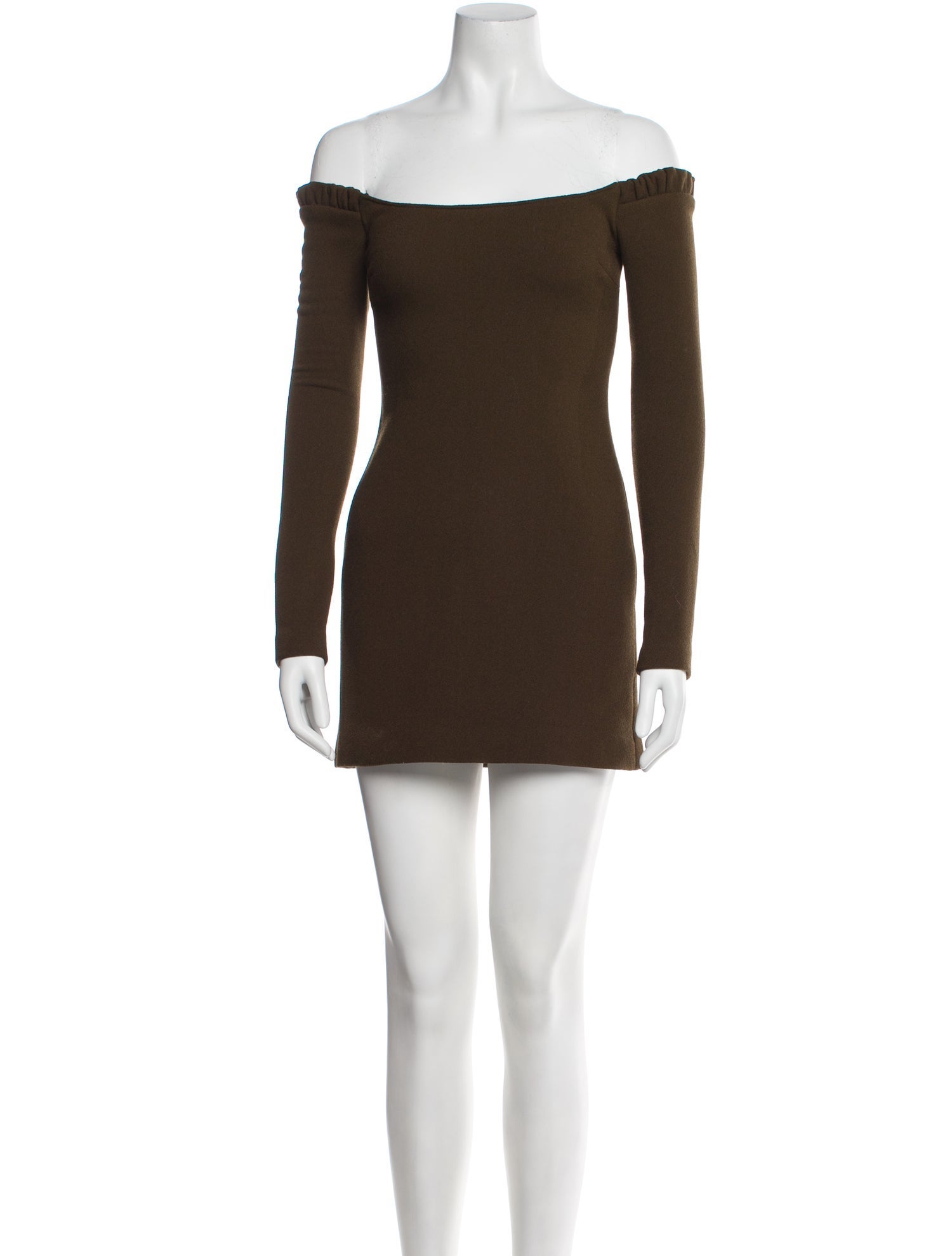 Khaite Virgin Wool Mini Dress