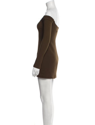 Khaite Virgin Wool Mini Dress