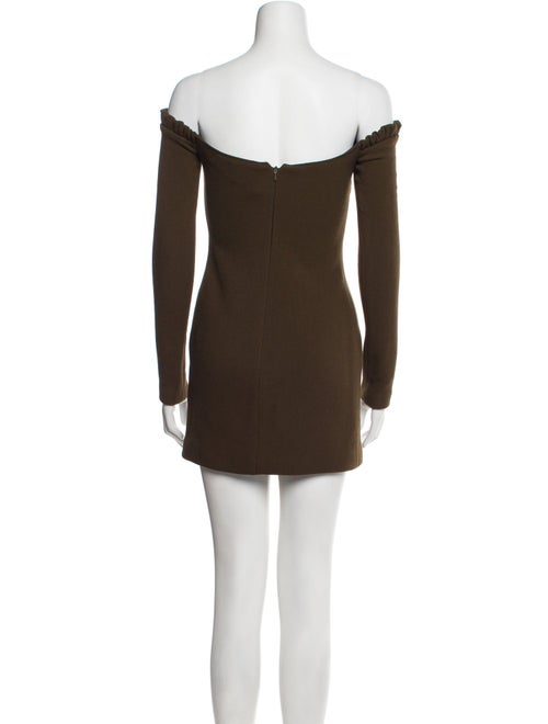 Khaite Virgin Wool Mini Dress