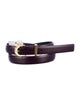Khaite Skinny Leather Belt Kit