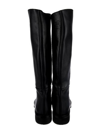 Khaite Leather Riding Boots