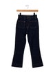 Khaite Mid-Rise Straight Leg Jeans