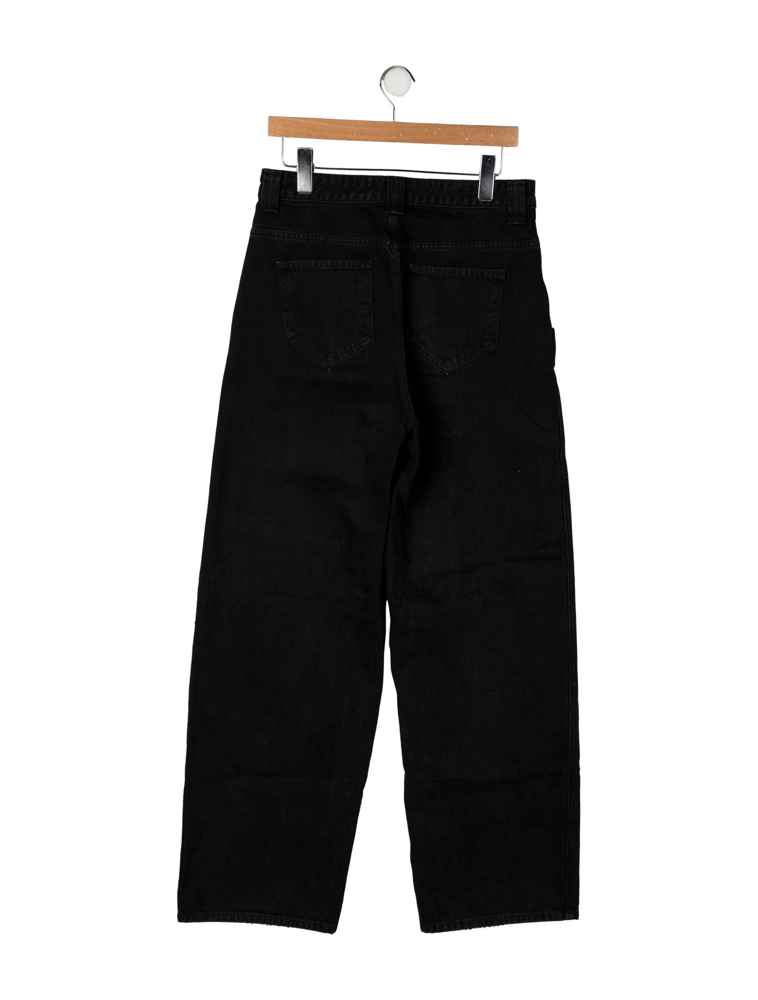 Khaite High-Rise Wide Leg Jeans