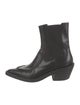 Khaite Leather Chelsea Boots