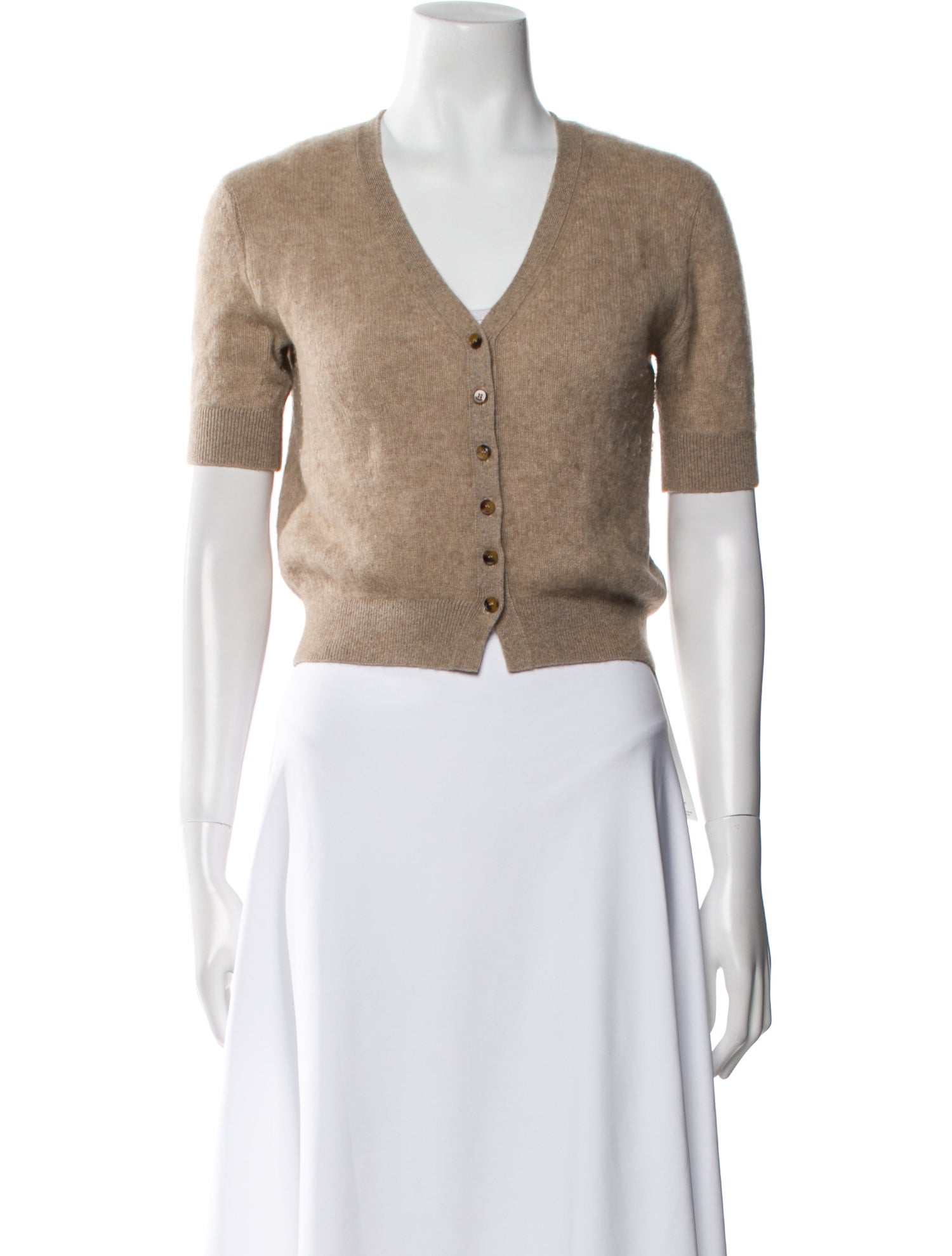 Khaite Cashmere V-Neck Sweater