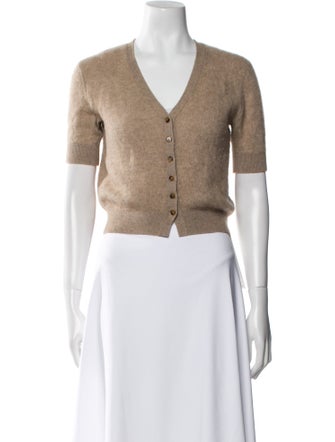 Khaite Cashmere V-Neck Sweater