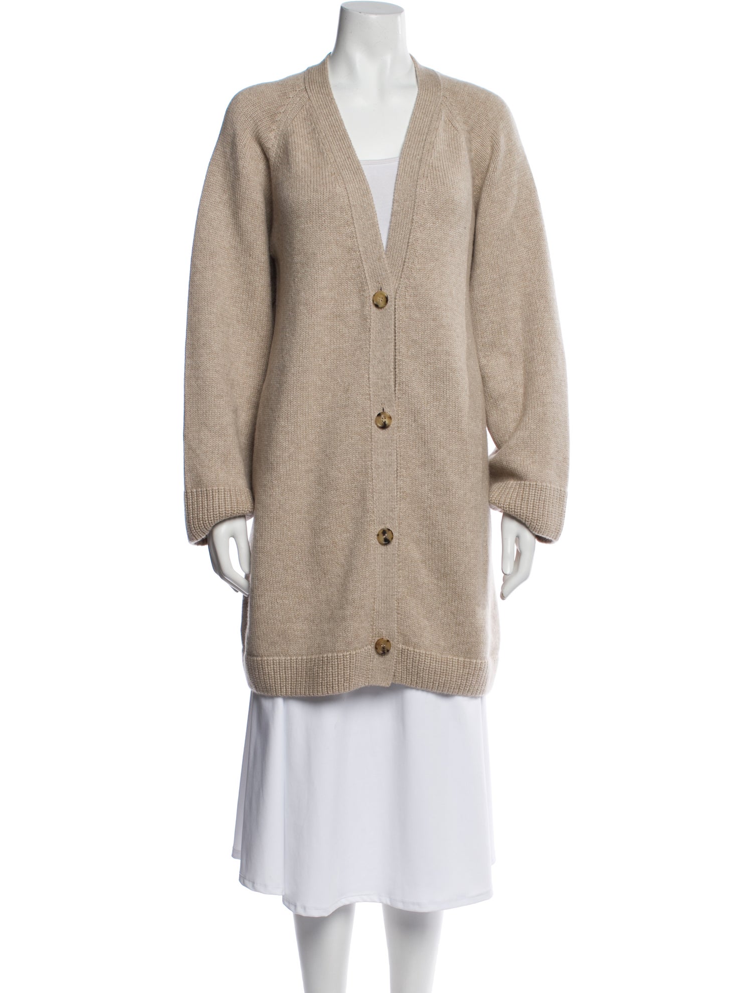 Khaite Cashmere V-Neck Sweater