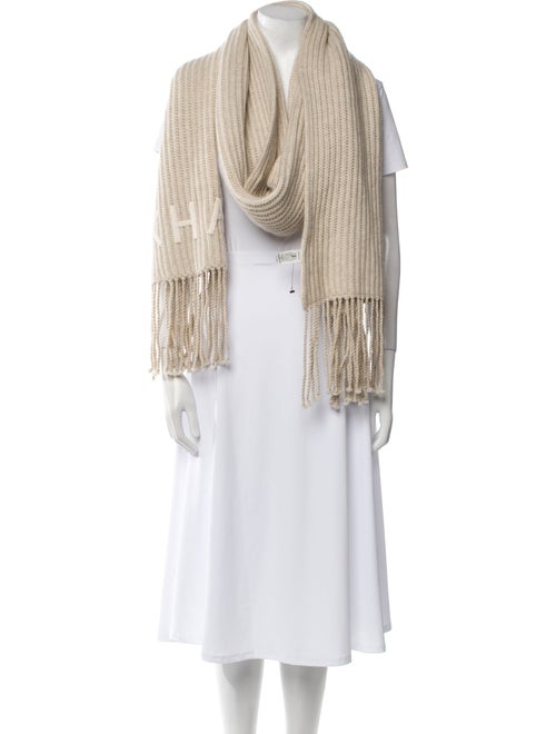 Khaite Cashmere Striped Scarf