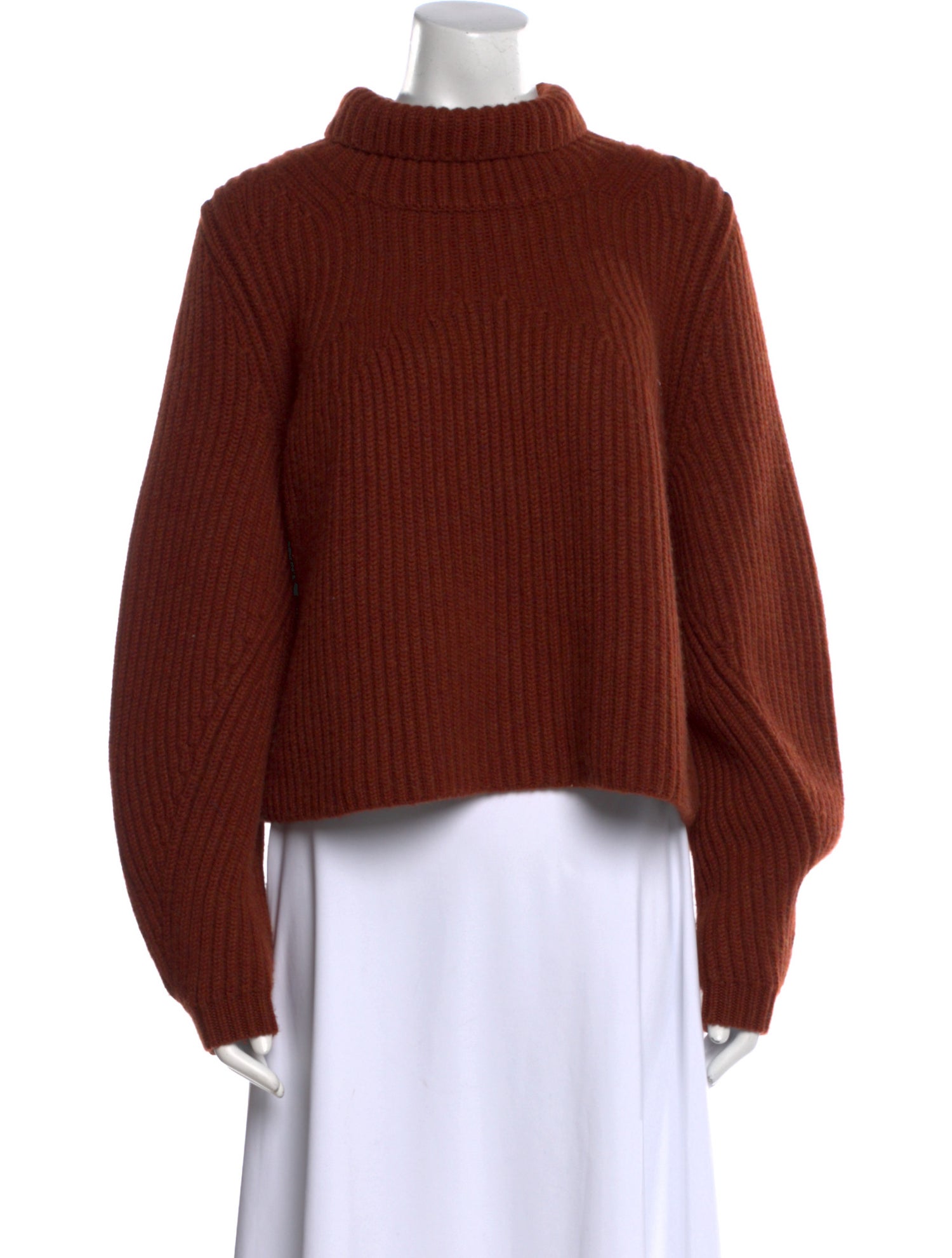 Khaite Cashmere Mock Neck Sweater