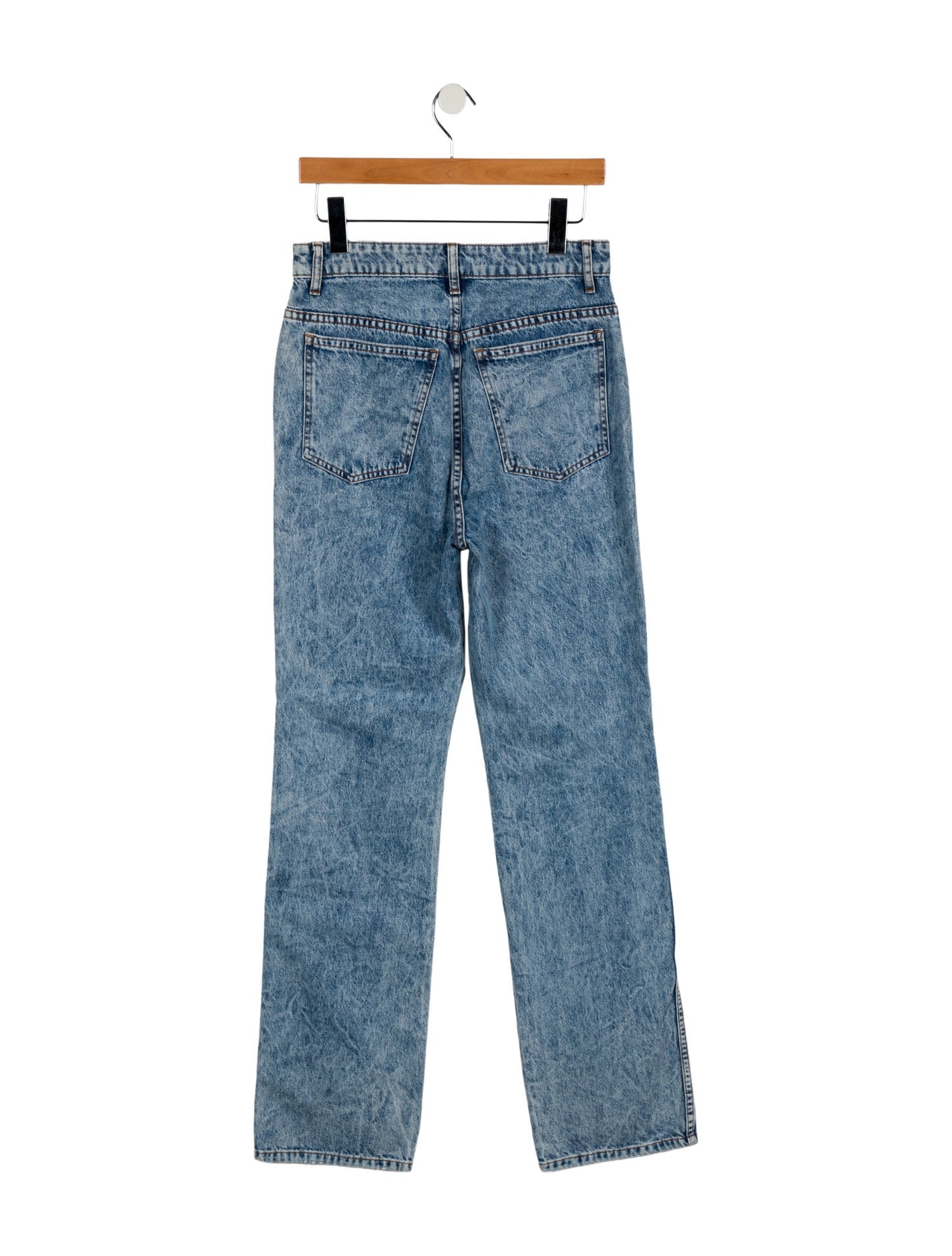 Khaite High-Rise Straight Leg Jeans w/ Tags