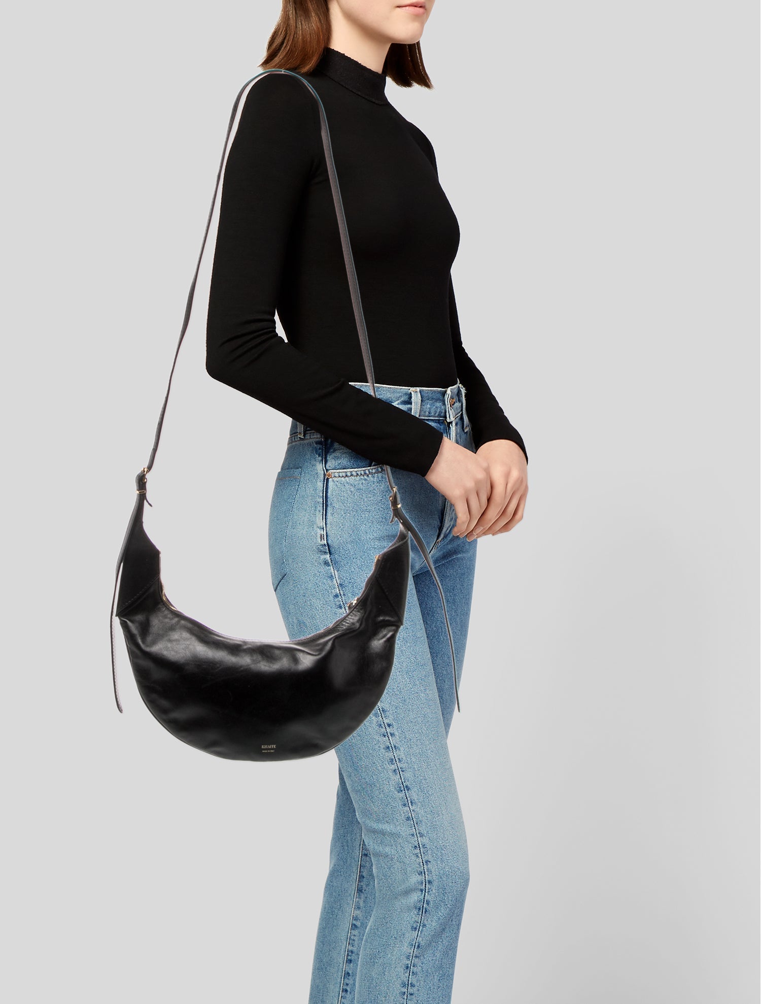 Khaite Leather Hobo