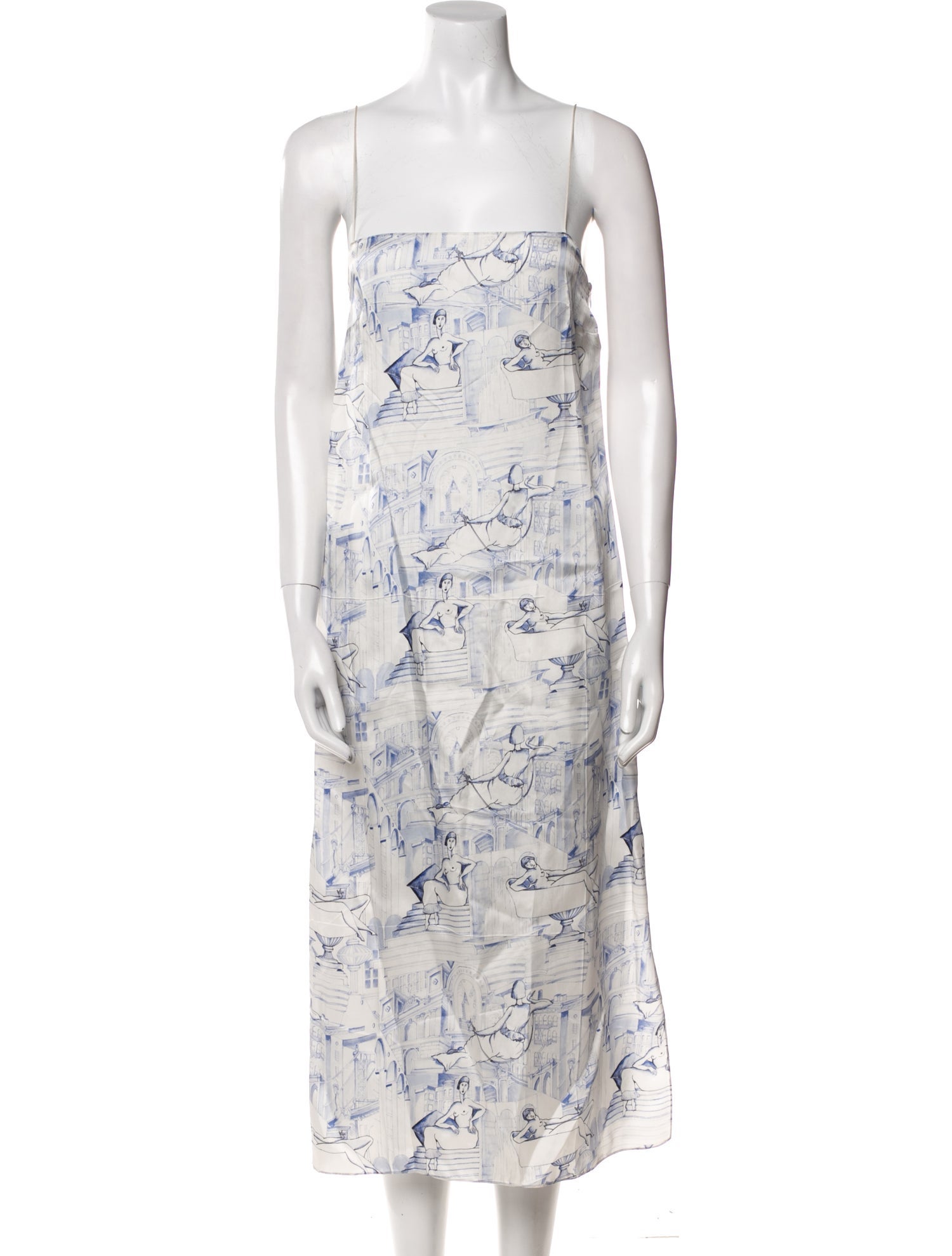 Khaite Linen Long Dress