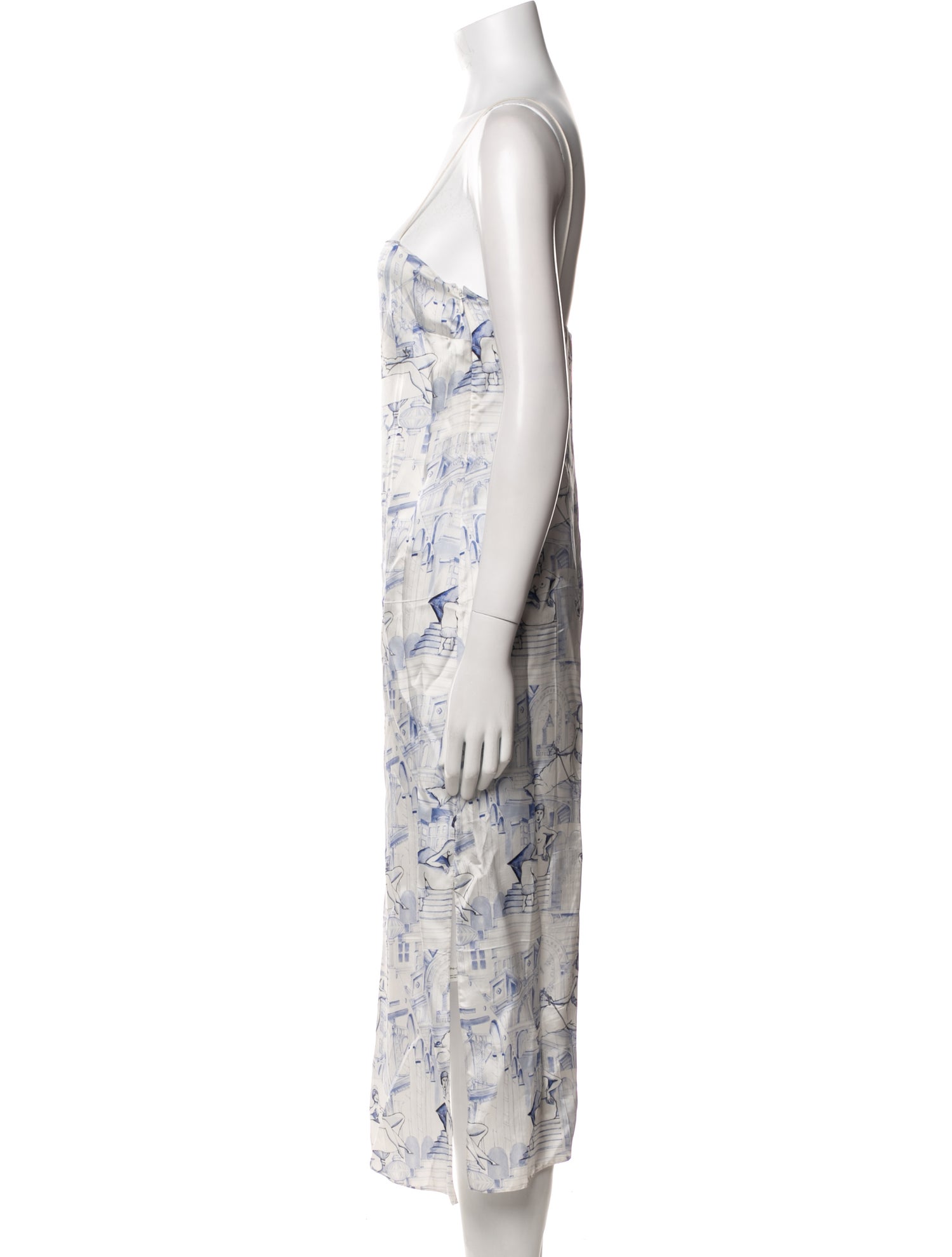 Khaite Linen Long Dress