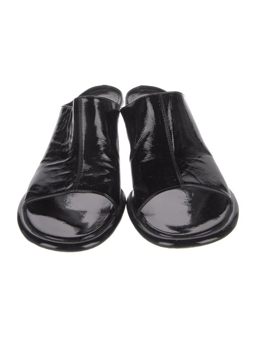 Khaite Patent Leather Slides