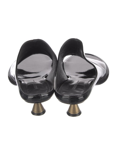 Khaite Patent Leather Slides
