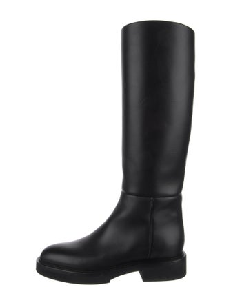 Khaite Leather Riding Boots