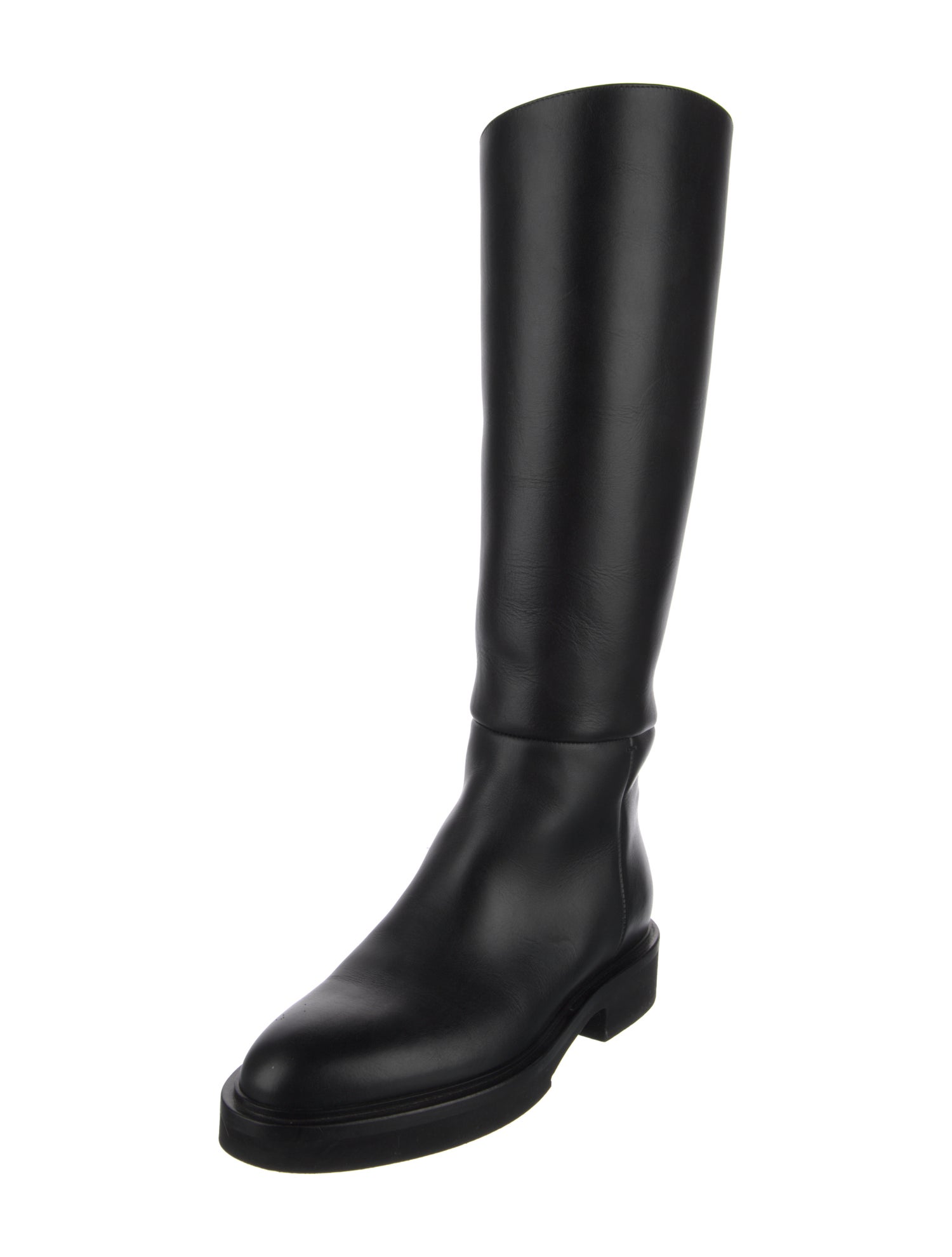 Khaite Leather Riding Boots