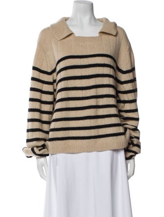 Khaite Cashmere Striped Sweater