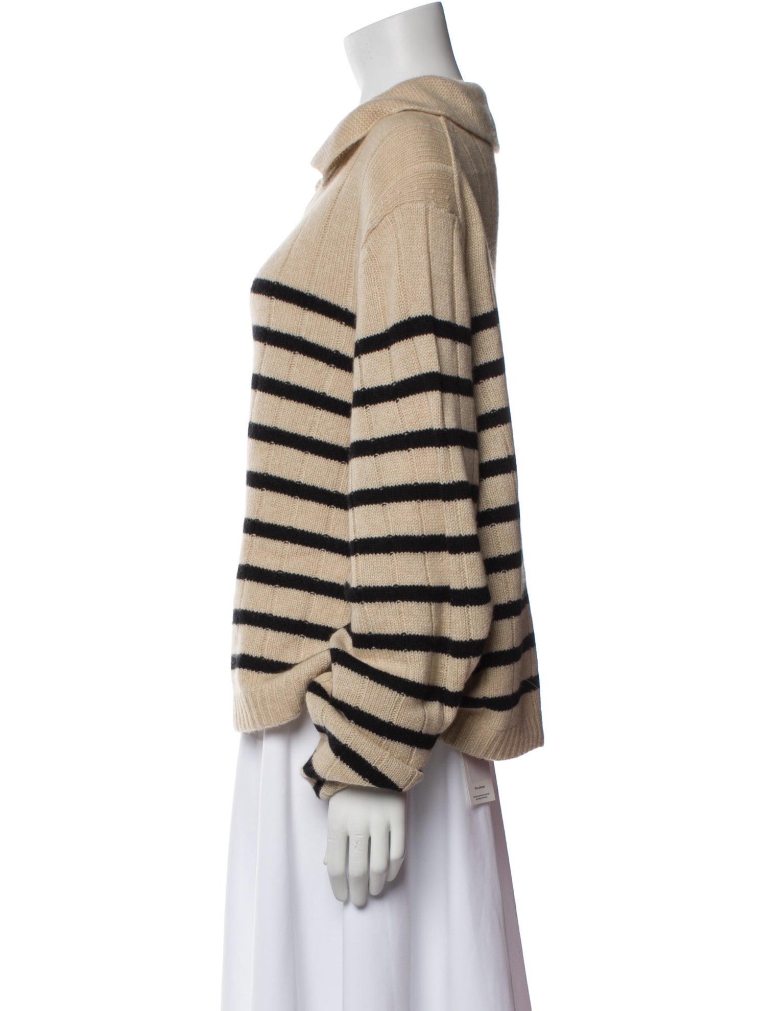 Khaite Cashmere Striped Sweater