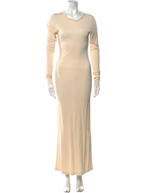 Khaite Crew Neck Long Dress