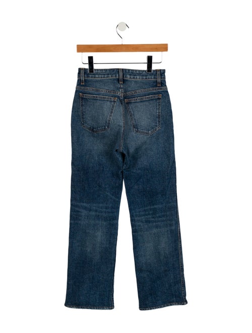 Khaite High-Rise Wide Leg Jeans