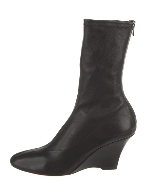 Khaite Leather Sock Boots