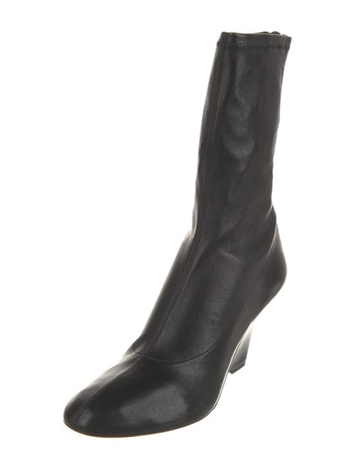 Khaite Leather Sock Boots