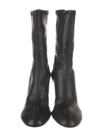 Khaite Leather Sock Boots