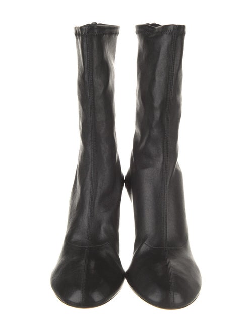 Khaite Leather Sock Boots