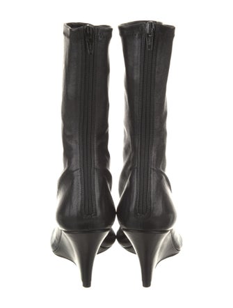 Khaite Leather Sock Boots