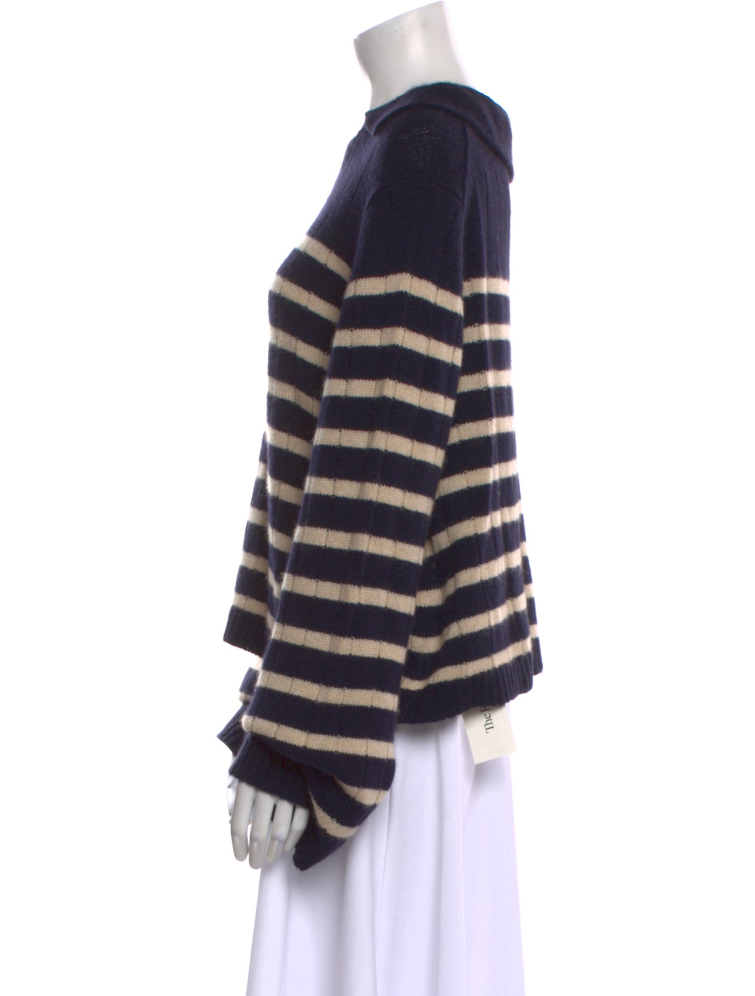 Khaite Cashmere Striped Sweater