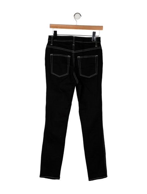Khaite High-Rise Skinny Leg Jeans