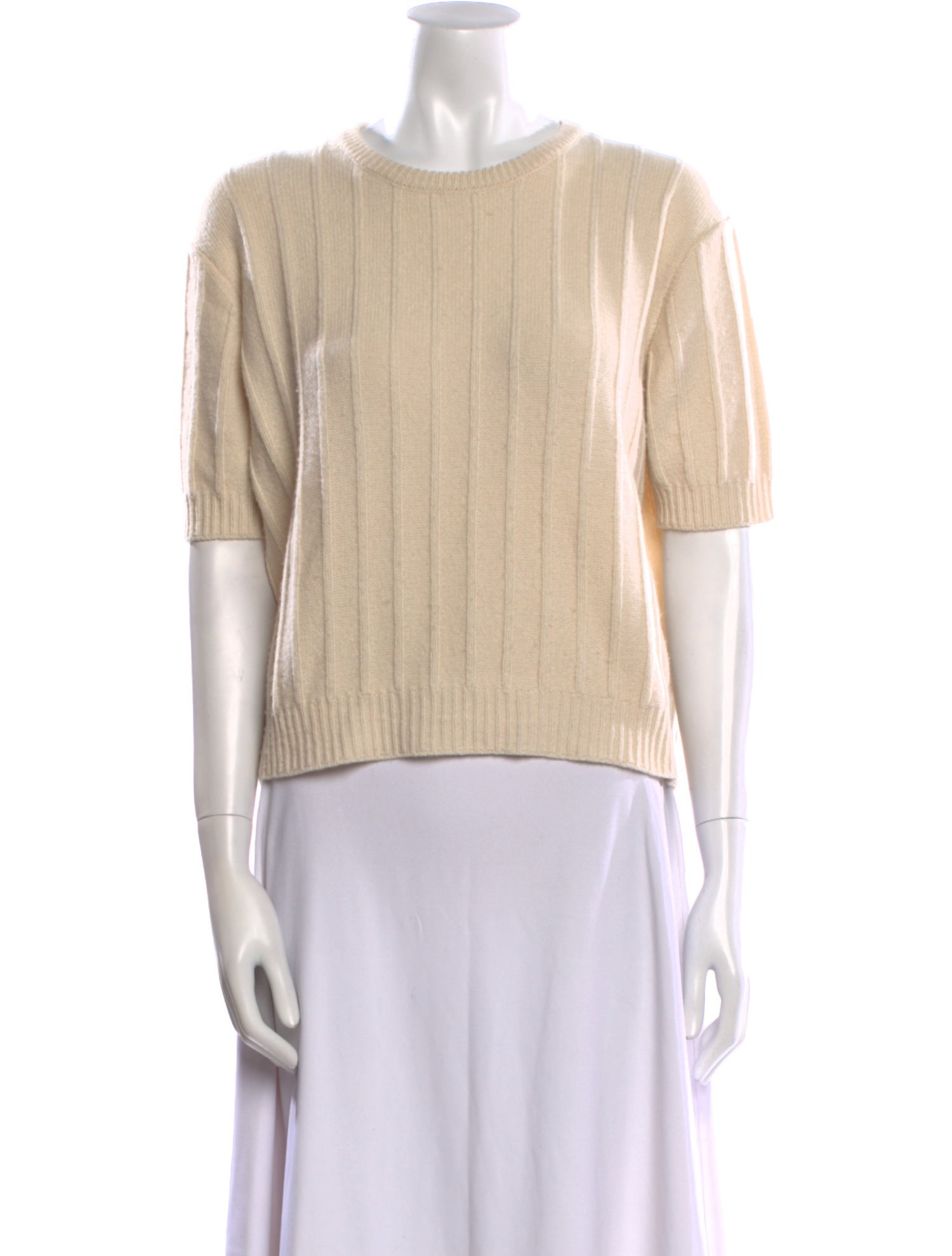 Khaite Cashmere Crew Neck Sweater