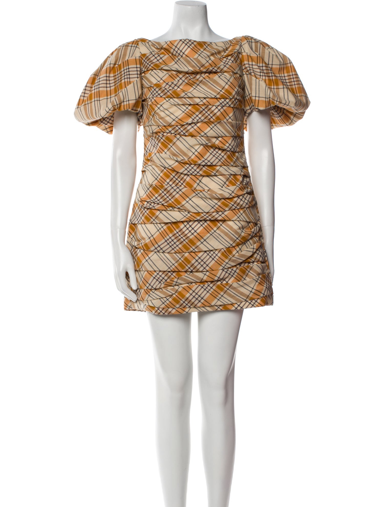 Khaite Virgin Wool Mini Dress