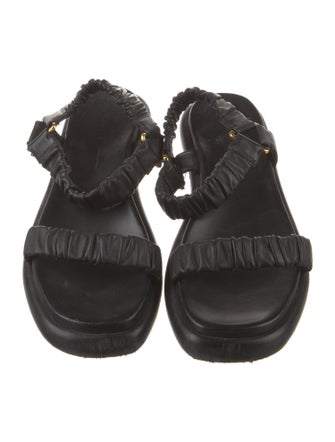Khaite Leather Sandals