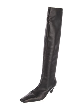 Khaite Leather Boots