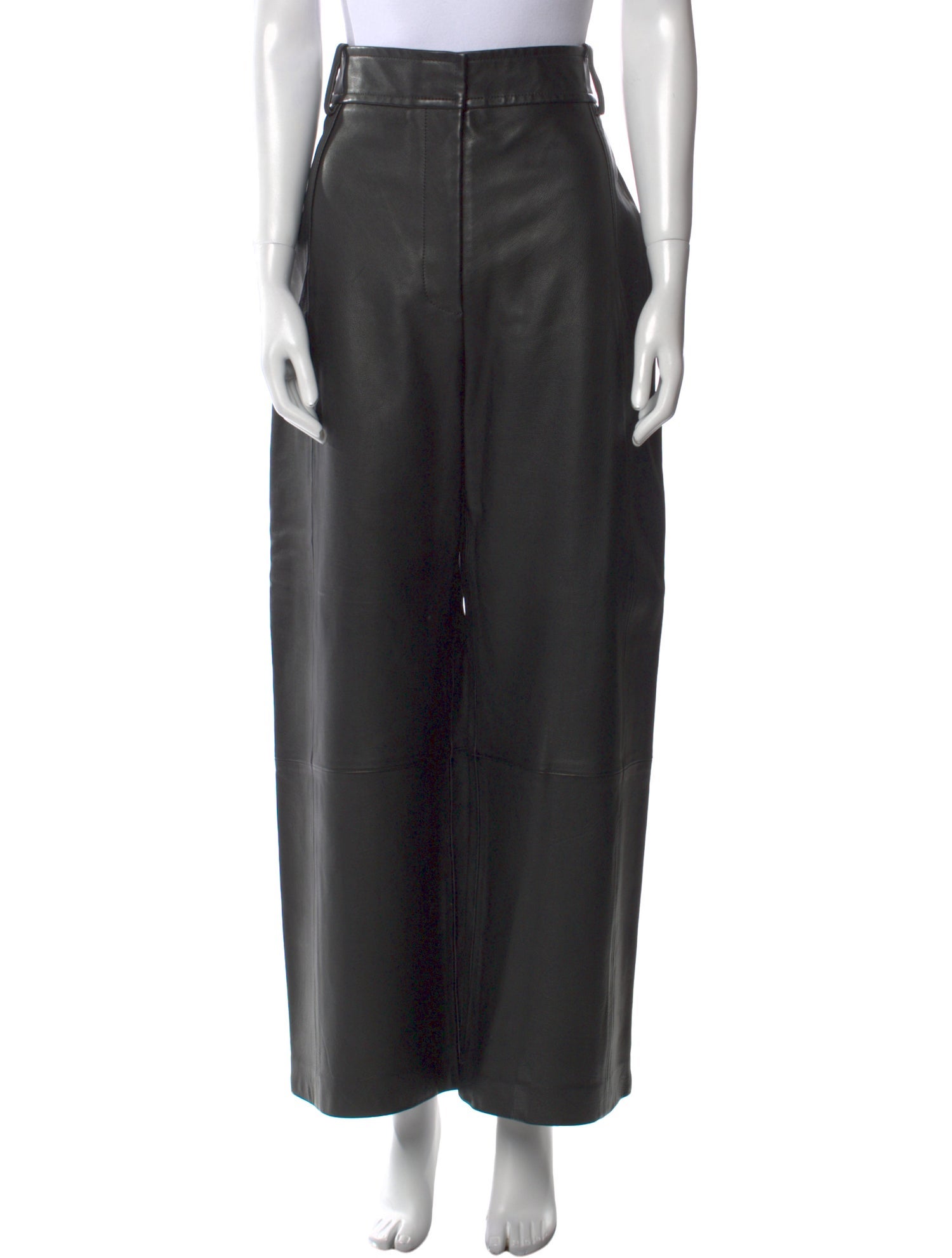 Khaite Calfskin Wide Leg Pants
