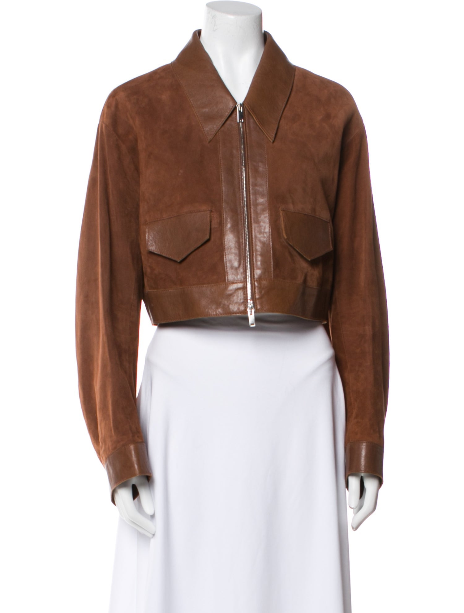 Khaite Suede Biker Jacket