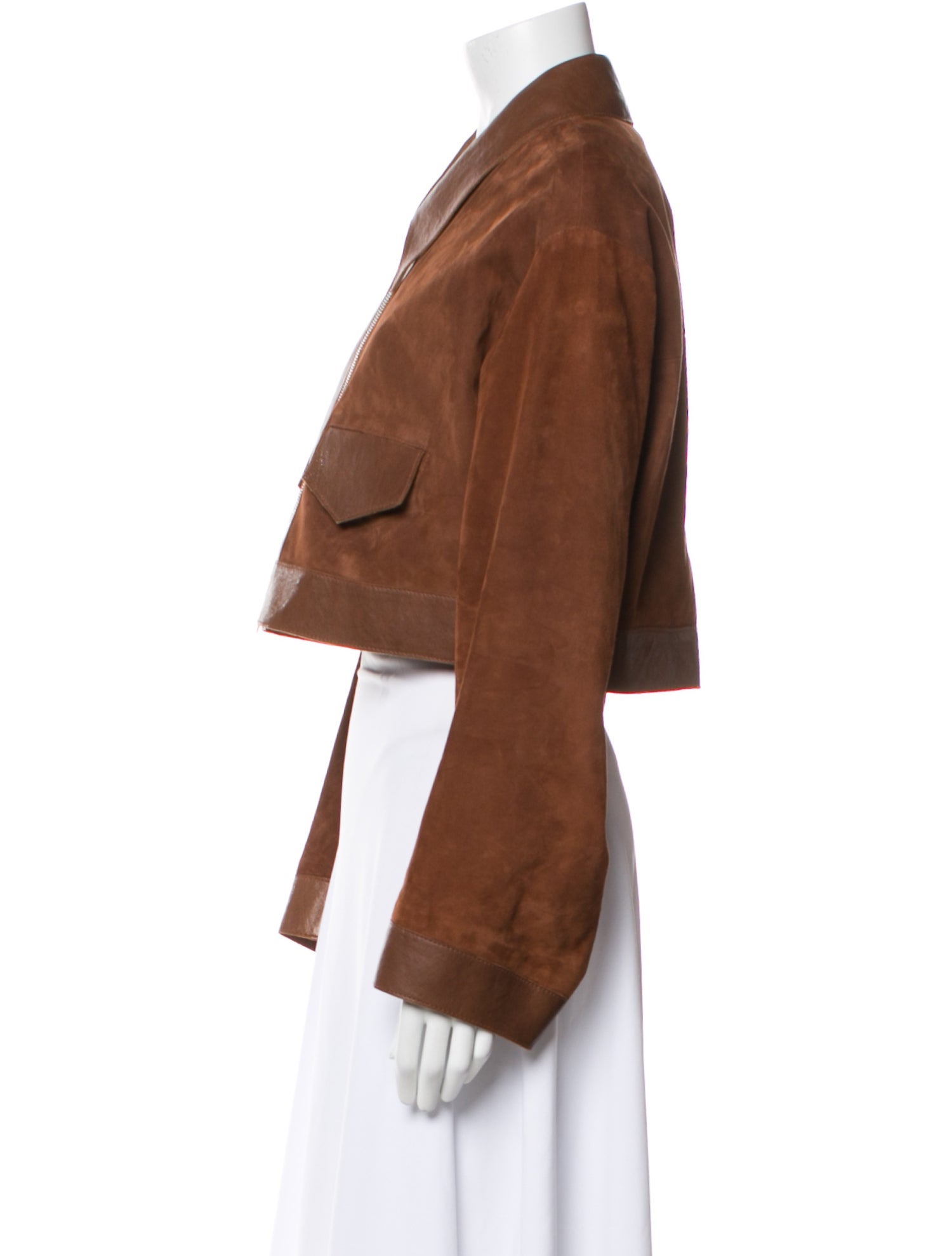 Khaite Suede Biker Jacket
