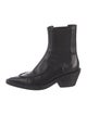 Khaite Leather Chelsea Boots