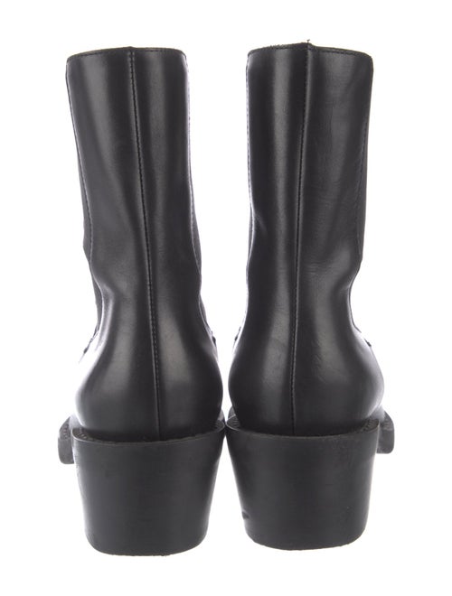 Khaite Leather Chelsea Boots