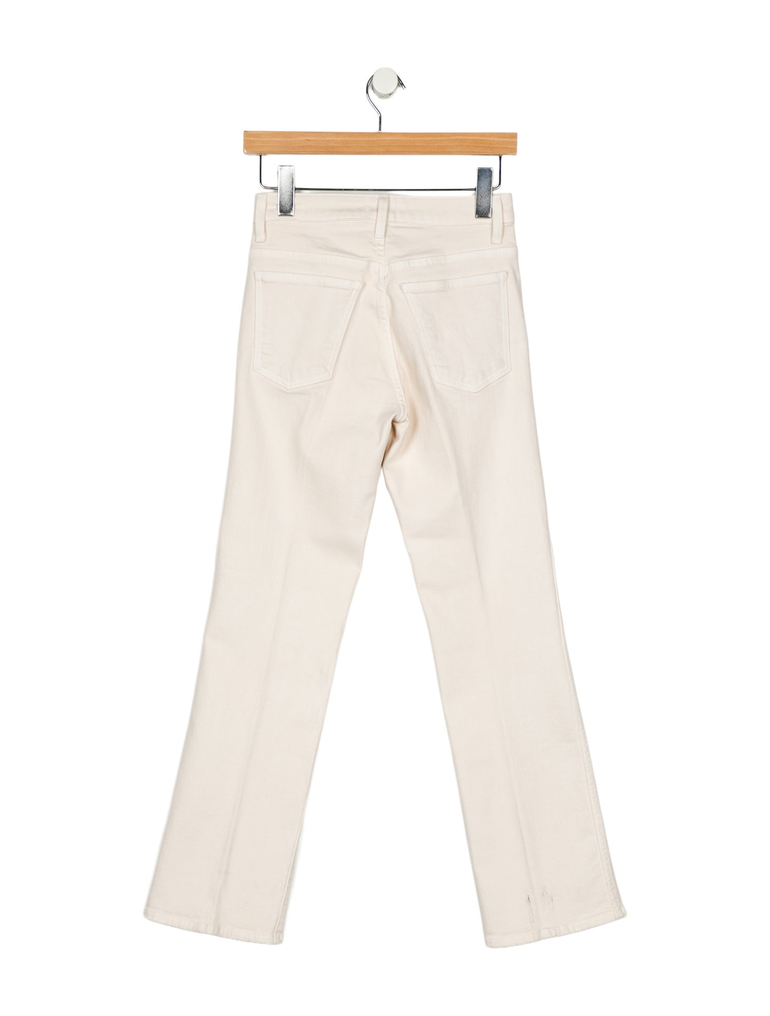 Khaite Mid-Rise Straight Leg Jeans
