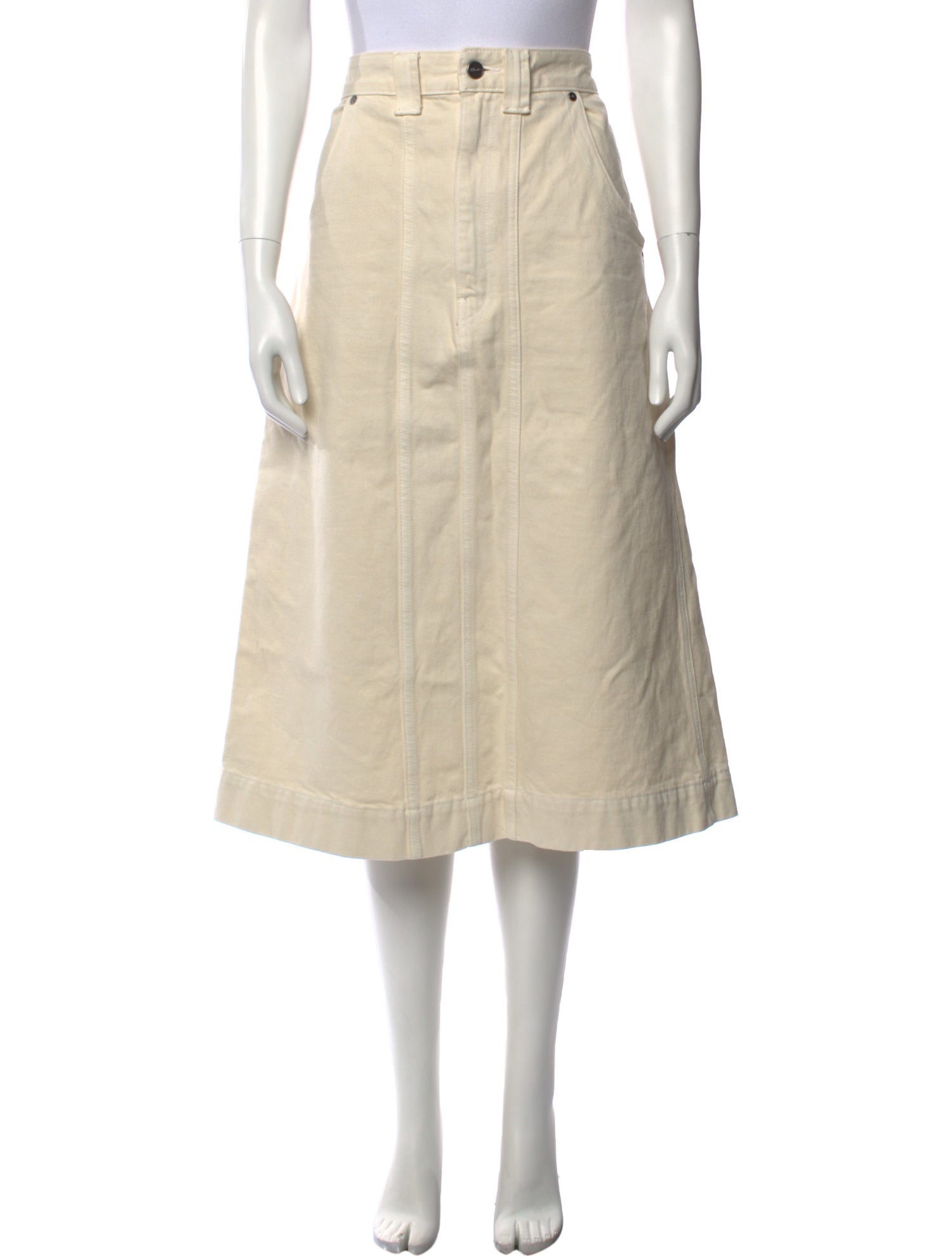 Khaite Midi Length Skirt