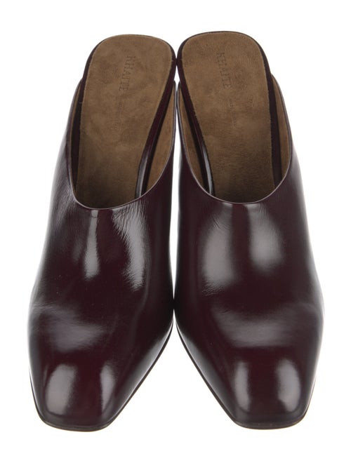 Khaite Leather Mules