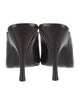 Khaite Leather Mules