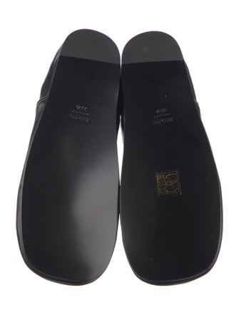 Khaite Leather Mules