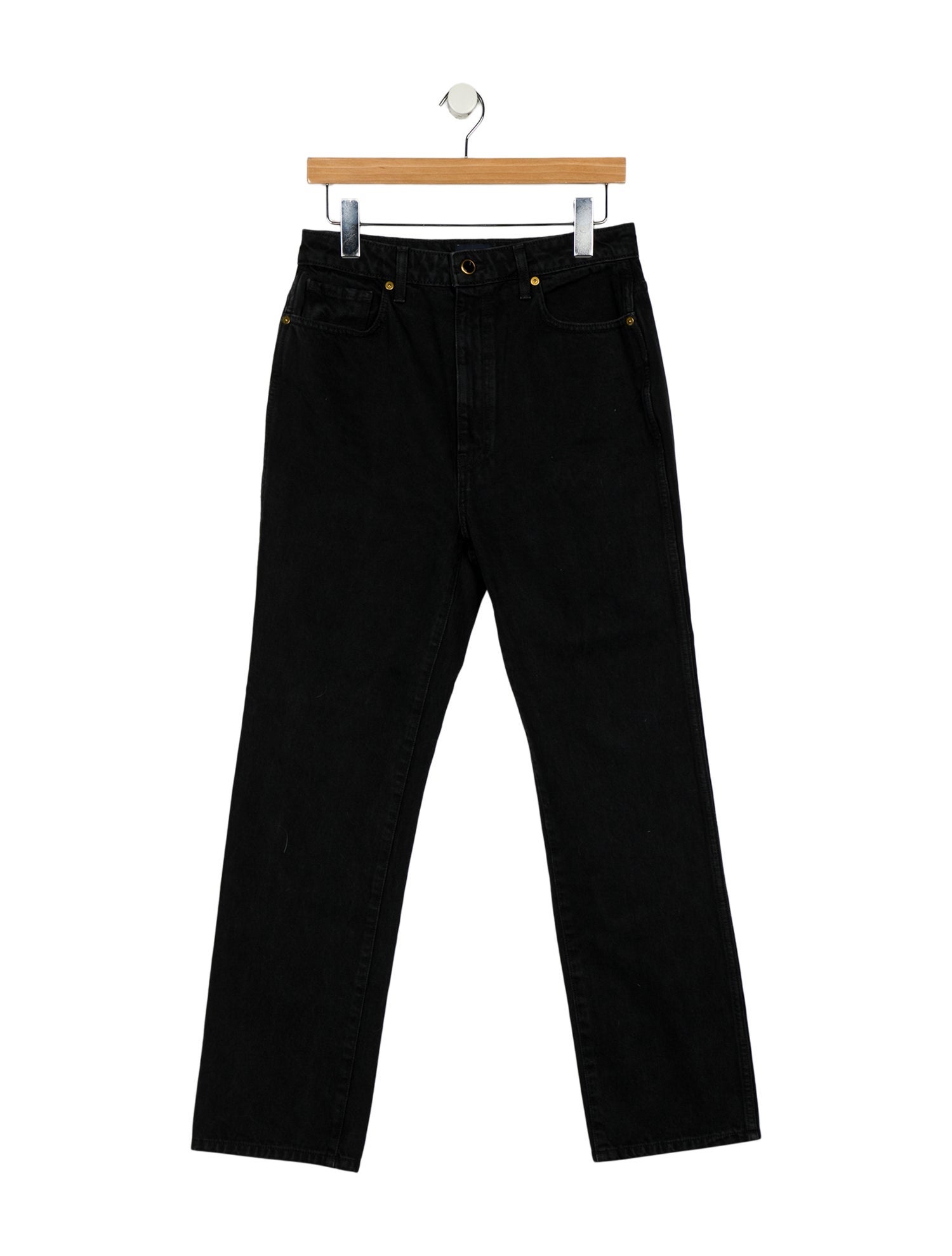 Khaite High-Rise Skinny Leg Jeans
